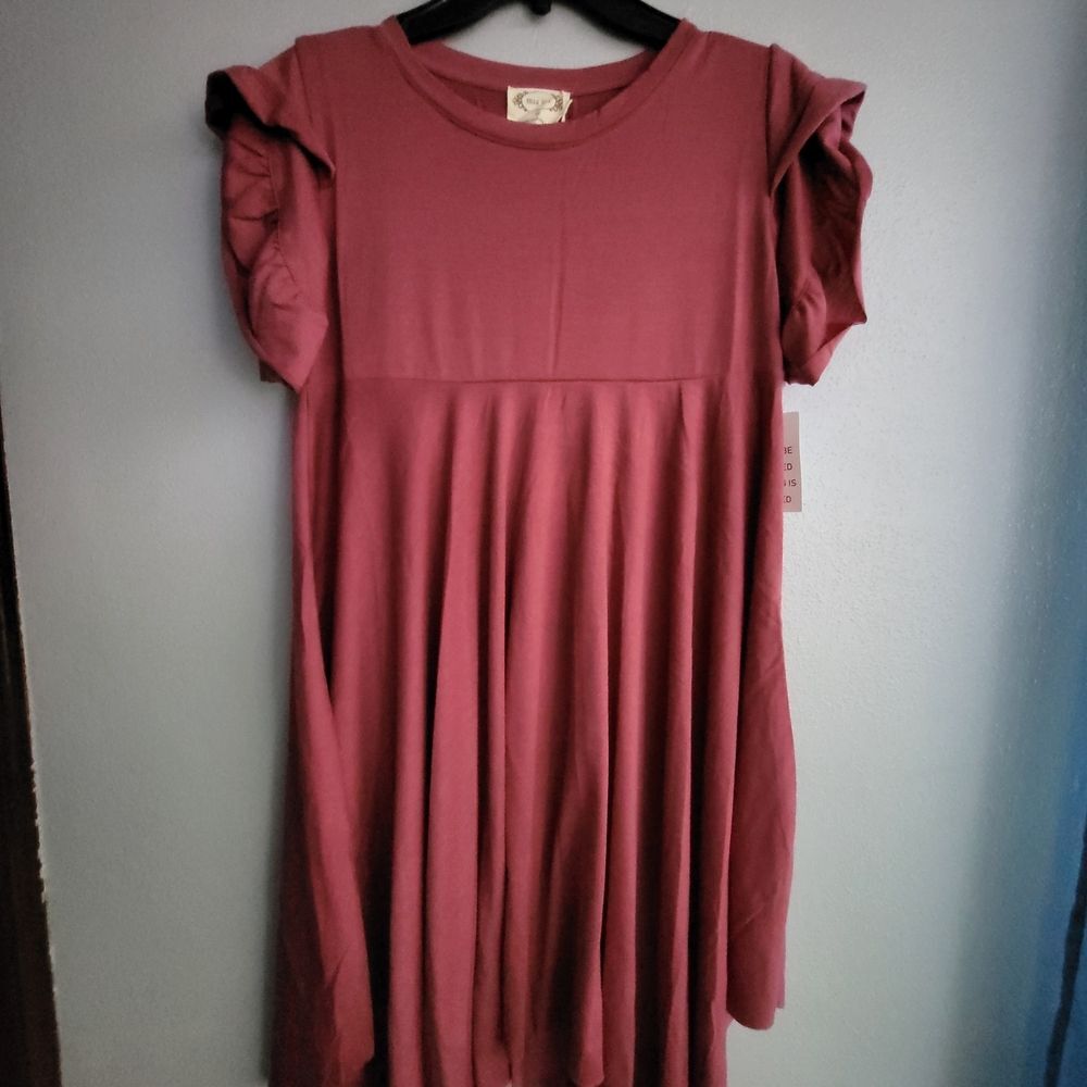 Nwt Girls Size 12 Mia Joy Joyfolie Milana Dress In Ashe Rose